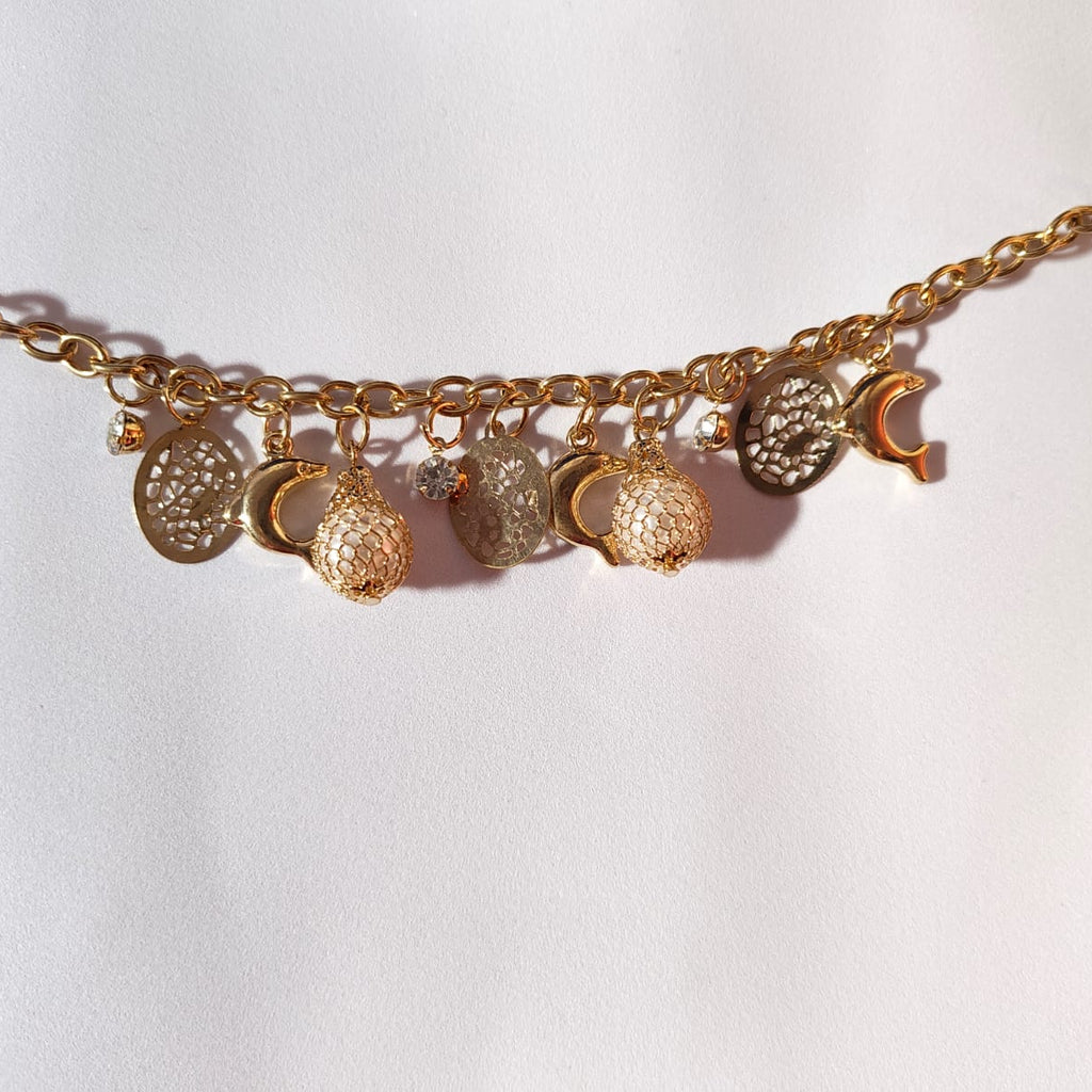Anti Tarnish Charm Bracelet