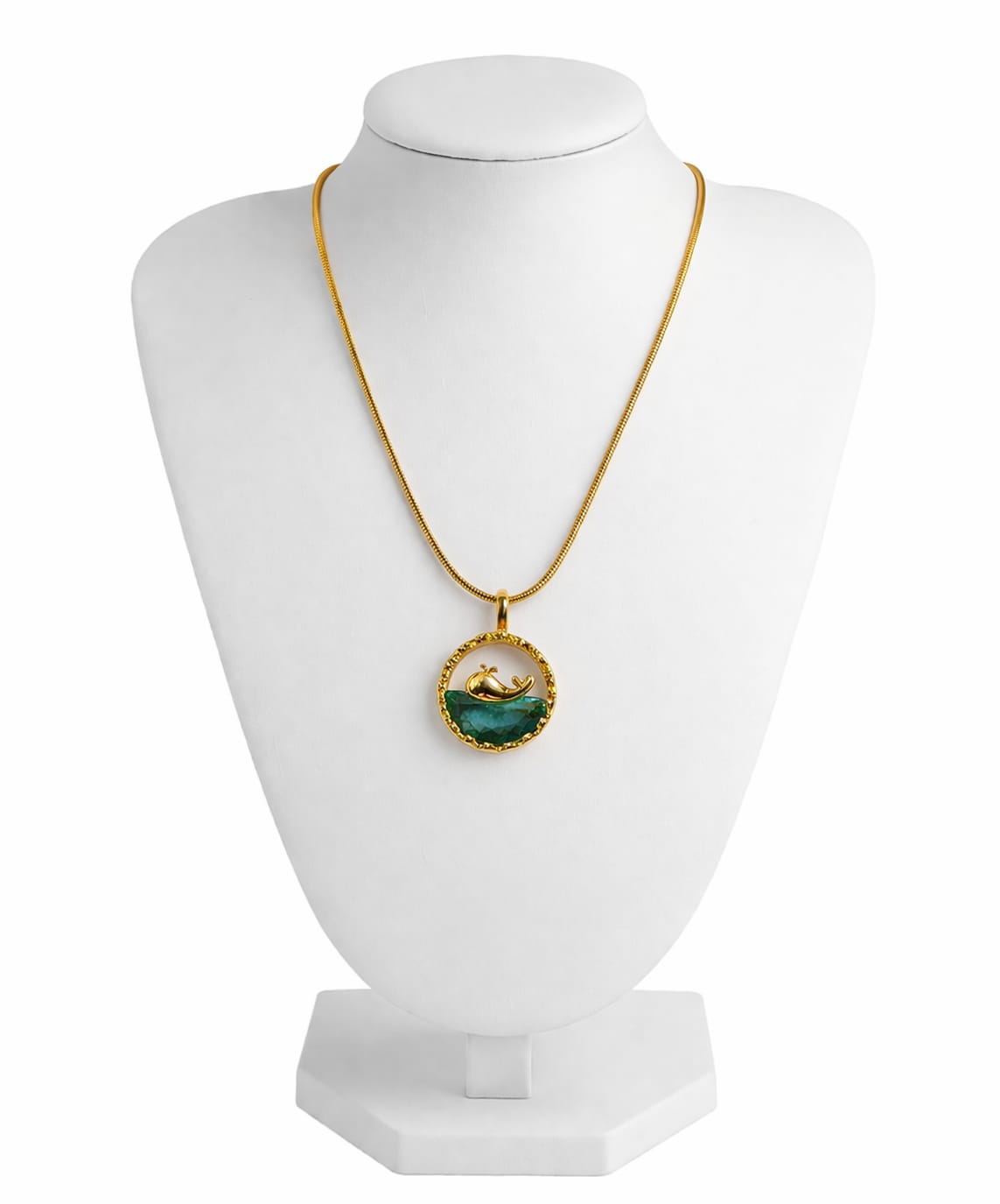 Gold Plated Pendant Necklace